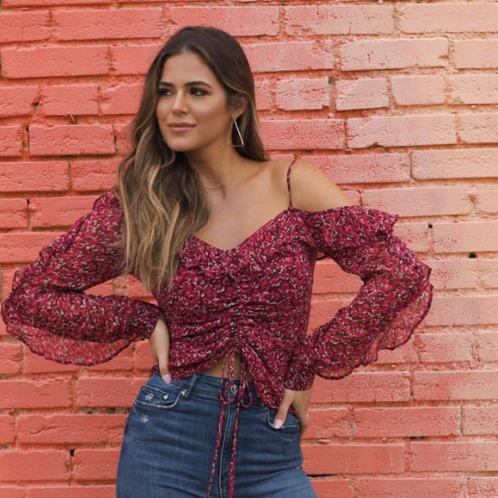 Fletch Clara Floral Top